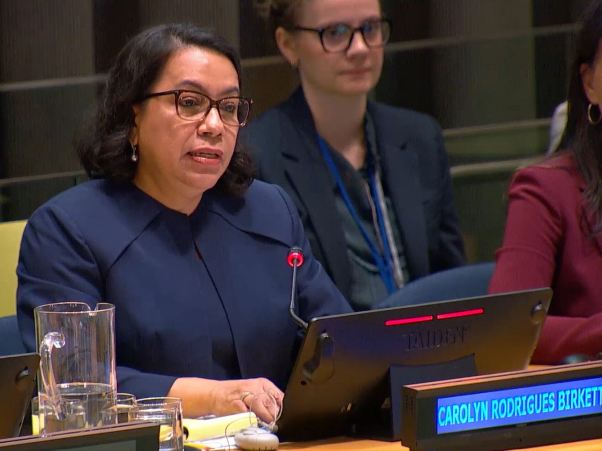 Carolyn Rodrigues-Birkett: de elogiar a Fidel Castro a liderar el sondeo de la ONU